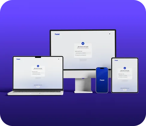 Acceso multi-dispositivo del Portal Poket